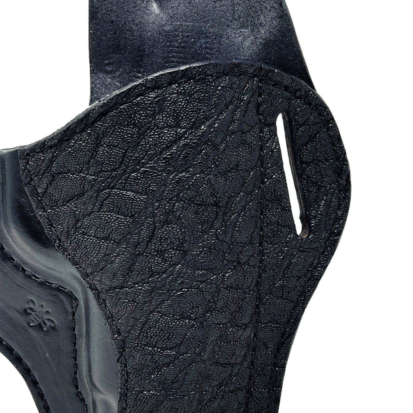 Outside the Waistband, Right Handed 4 1/4 inch 1911. Black With Black Elephant