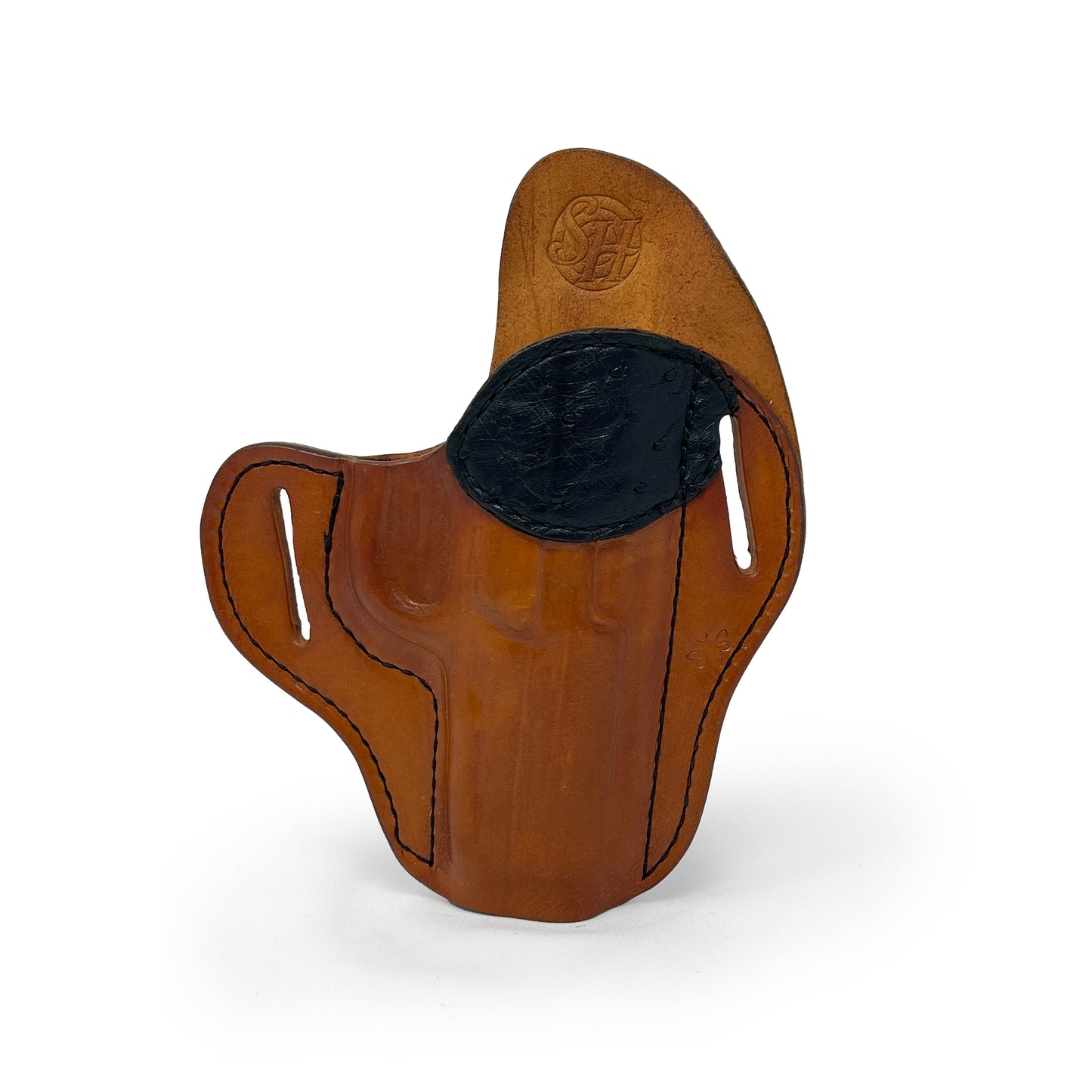 Ruger, sr9, Right Handed Outside the Waistband Ostrich Quill Accent