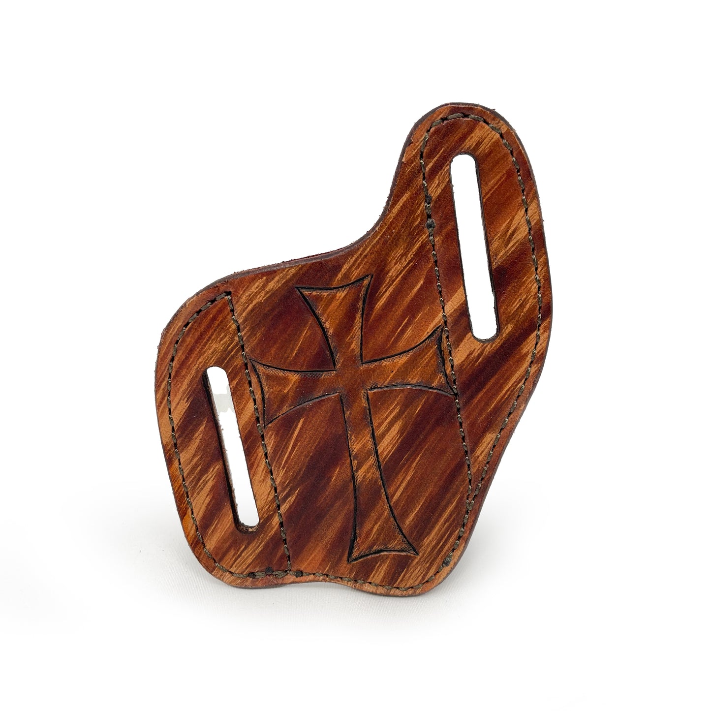 Folding knife sheath.